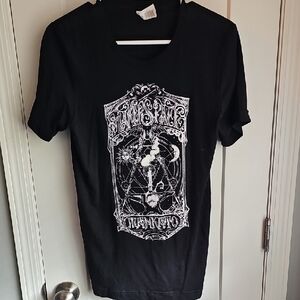 Bella Canvas Graphic Tshirt. Black And White Sz Small